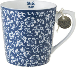 Laura Ashley Blueprint Collectables Mok - Theemok - Koffiemok - Sweet Alyssum - 32 cl.