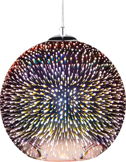 SESSERA - Hanglamp - Koper - Glas