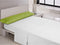 Verstelbaar onderlaken Happy Home MIX COLORS Groen Bed van 135