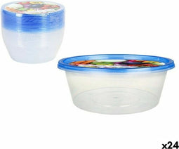 Set 11 Lunchboxen Privilege 49789 500 ml 15 x 15 x 4,7 cm (24 Stuks)