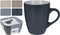 Set 4 Bekers Aardewerk 340cc