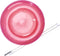 Set Acrobat Soft Spinning Plate red + hand stick - Jongleerbord