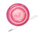 Set Acrobat Soft Spinning Plate red + hand stick - Jongleerbord