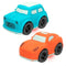 Set auto's Motor Town Geluid Licht 15 x 8,5 x 8,5 cm (4 Stuks)