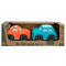 Set auto's Motor Town Geluid Licht 15 x 8,5 x 8,5 cm (4 Stuks)