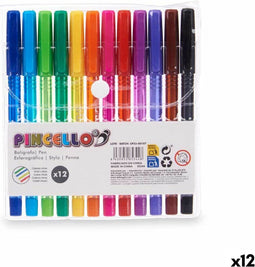Set Balpennen Multicolour (12 Stuks)