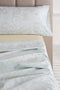 Set beddengoed Alexandra House Living Circe Blauw Bed van 105 3 Onderdelen