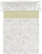 Set beddengoed Alexandra House Living Circe Crème Bed van 135/140 3 Onderdelen