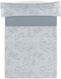 Set beddengoed Alexandra House Living Circe Staalgrijs Bed van 150 4 Onderdelen
