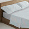Set beddengoed Alexandra House Living Cloe Blauw Bed van 150 3 Onderdelen