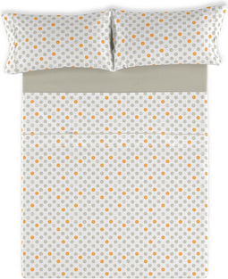 Set beddengoed Alexandra House Living Estelia Beige Bed van 150 4 Onderdelen