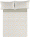 Set beddengoed Alexandra House Living Estelia Beige Bed van 150 4 Onderdelen