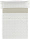Set beddengoed Alexandra House Living Lara Beige Bed van 135/140 3 Onderdelen