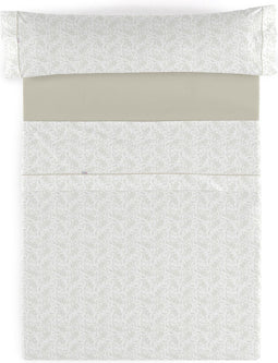 Set beddengoed Alexandra House Living Lara Beige Bed van 180 4 Onderdelen