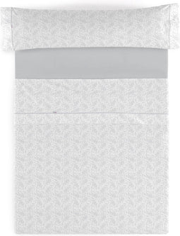 Set beddengoed Alexandra House Living Lara Parelgrijs Bed van 180 4 Onderdelen