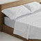 Set beddengoed Alexandra House Living Lara Parelgrijs Bed van 180 4 Onderdelen