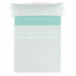 Set beddengoed Alexandra House Living Lara Zachtgroen Bed van 90 3 Onderdelen