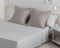 Set beddengoed Alexandra House Living Parelgrijs Bed van 90 3 Onderdelen