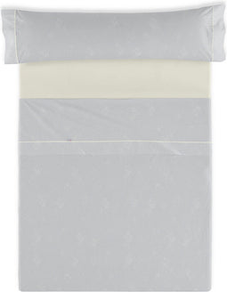 Set beddengoed Alexandra House Living Vairy Parelgrijs Bed van 135/140 3 Onderdelen
