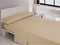 Set beddengoed Carla Rubini DENVER Beige Bed van 150