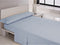 Set beddengoed Carla Rubini DENVER Blauw Bed van 105