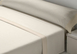 Set beddengoed D'Or CEBRA Beige Bed van 120 Franela
