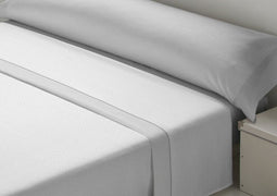 Set beddengoed D'Or JAZMIN Grijs Bed van 90 Franela