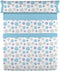 Set beddengoed D'Or SOLE Blauw Bed van 105