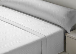 Set beddengoed D'Or VARTO Grijs Bed van 150 Franela