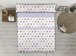 Set beddengoed Happy Home TARIFA AH Mauve Bed van 135