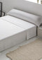 Set beddengoed Hosteline IRIS Wit Bed van 105