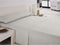 Set beddengoed Hosteline IRIS Wit Bed van 160