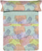 Set beddengoed Lois ANIBAL Blauw Bed van 180