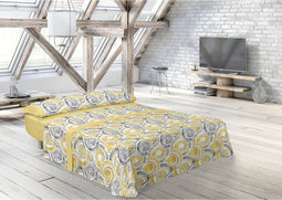Set beddengoed Pierre Cardin ABDON Geel Bed van 150