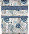 Set beddengoed Pierre Cardin CALIFORNIA Blauw Bed van 90