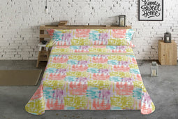 Set beddengoed Pierre Cardin COLORS Multicolour Bed van 90 3 Onderdelen