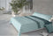 Set beddengoed Pierre Cardin CORALINA AINA Blauw Bed van 105