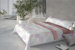 Set beddengoed Pierre Cardin CORALINA DORIS Roze Bed van 135