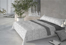 Set beddengoed Pierre Cardin CORALINA MARMOL Grijs Bed van 150
