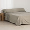 Set beddengoed SG Hogar Taupe Bed van 105 175 x 270 cm
