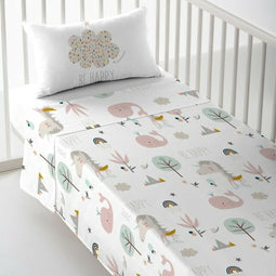 Set beddengoed voor kinderbed Haciendo el Indio Rainbowland