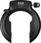 Set bestaande uit AXA Imenso X-Large retractable - Ringslot voor fietsen met brede banden - Frameslot - Met ULC plug-in ketting 130 cm – inclusief opbergtas - Zwart
