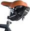 Set bestaande uit AXA Imenso X-Large retractable - Ringslot voor fietsen met brede banden - Frameslot - Met ULC plug-in ketting 130 cm – inclusief opbergtas - Zwart