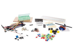 Whadda Arduino® elektronische onderdelen set, complete kit met breadboard, LED's, servomotor, 7-segment & matrix displays, sensoren, weerstanden en meer.