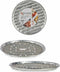 Set Keukenservies Wegwerpbaar Pizza Aluminium 32 x 3 x 32 cm (24 Stuks)