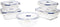 Set Lunchboxen Luminarc Pure Box Active (5 pcs) Tweekleurig Glas 43 x 32 x 18 cm (5 Stuks)