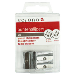 Set met 1 enkel- en 1 dubbelgaatsslijper