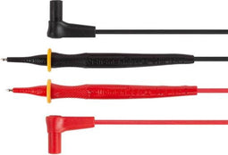 Set Met Pvc Meetsnoeren - Cat Iii 600 V - 12 A - 18 Awg - Lengte 70 Cm