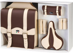 Set Monte Grappa Vintage SMG 4-delig Leer Test.d.Moro/cream