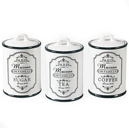 Set of 3-piece containers. Maestro MR-20001-03CS black